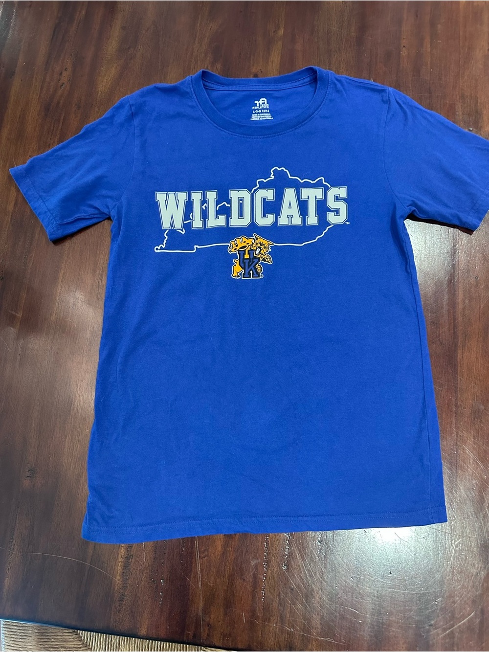 Royal Blue Wildcats Graphic Tee - Unbranded